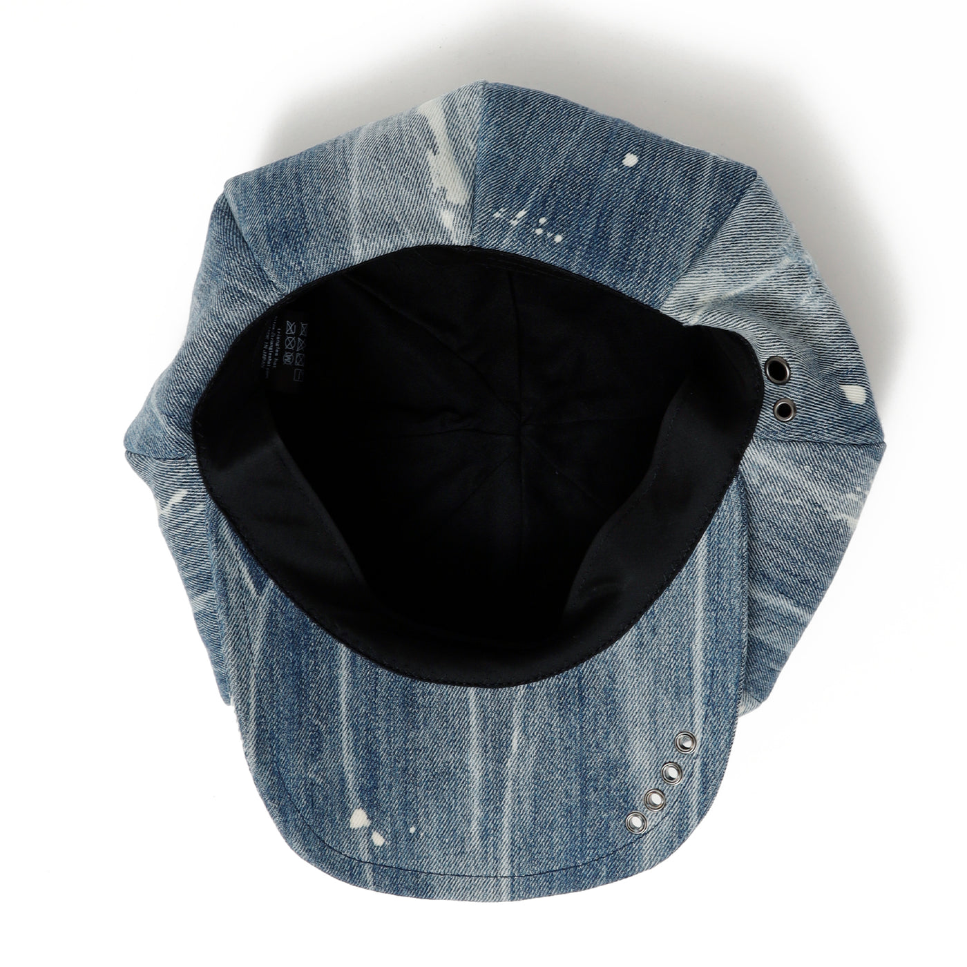 Bleach & Damaged Casquette / BLACK