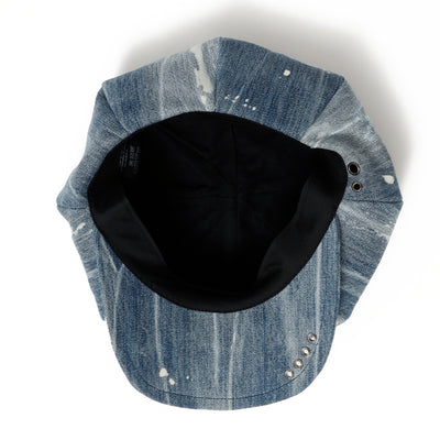 Bleach & Damaged Casquette / BLACK