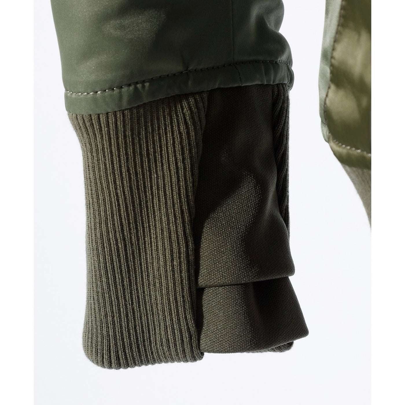 CROSS OVERSIZED MA-1 BLOUSON JK / KHAKI