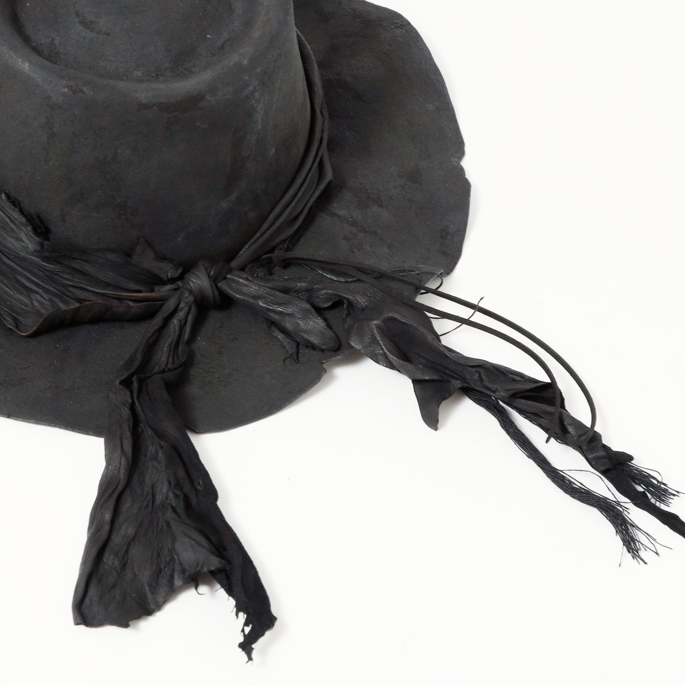 Charcoal Mirage Fedora Hat / BLACK