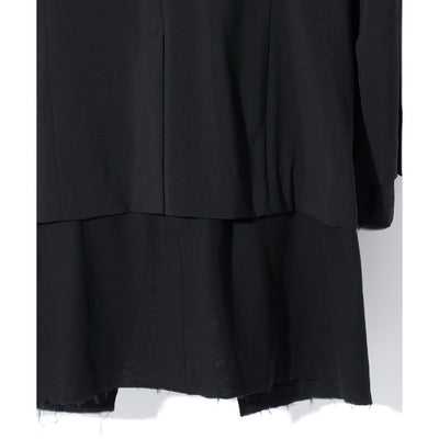 FAKE LAYERED MIRAGE LONG JK / BLACK