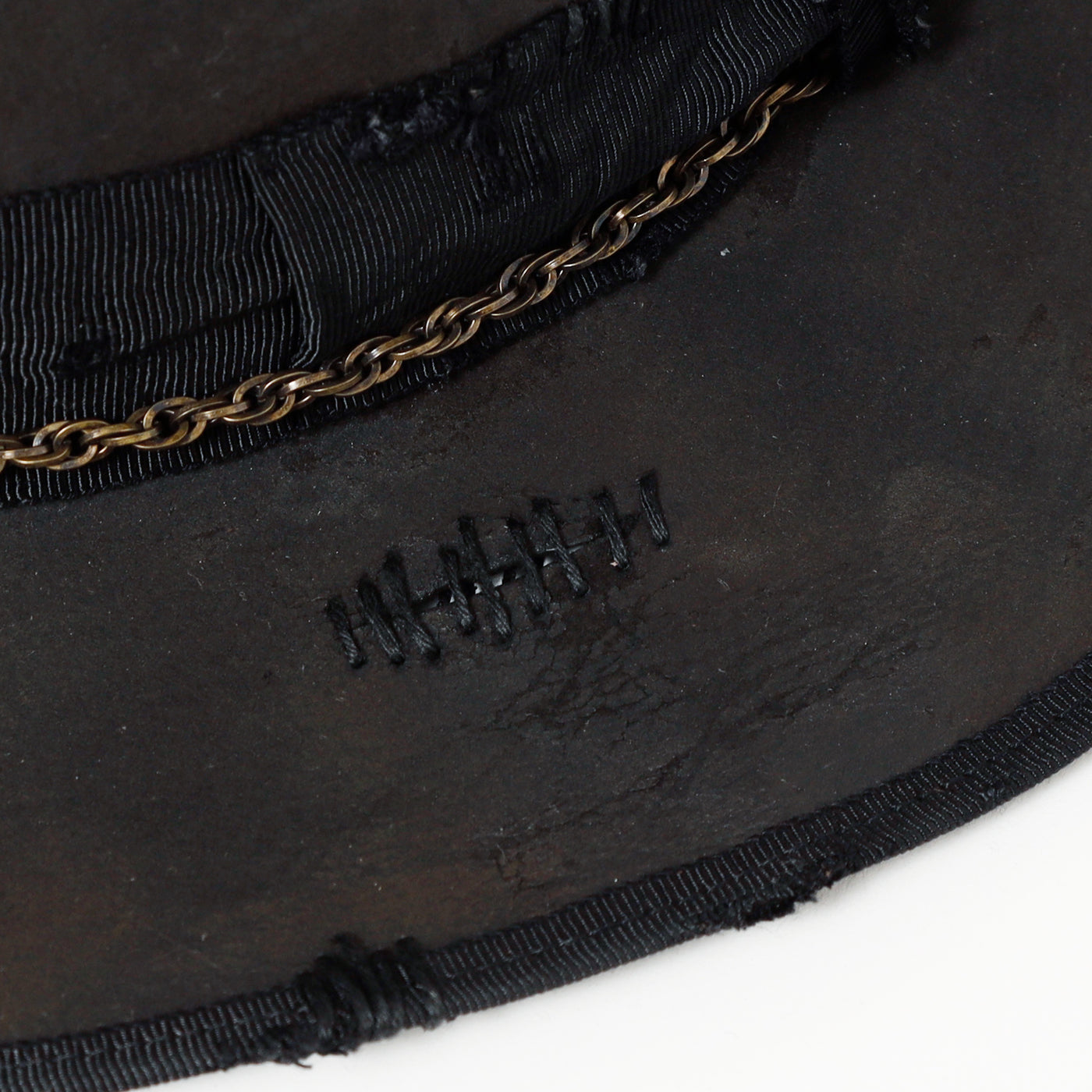 Charcoal Beaver Fedora Hat / BLACK