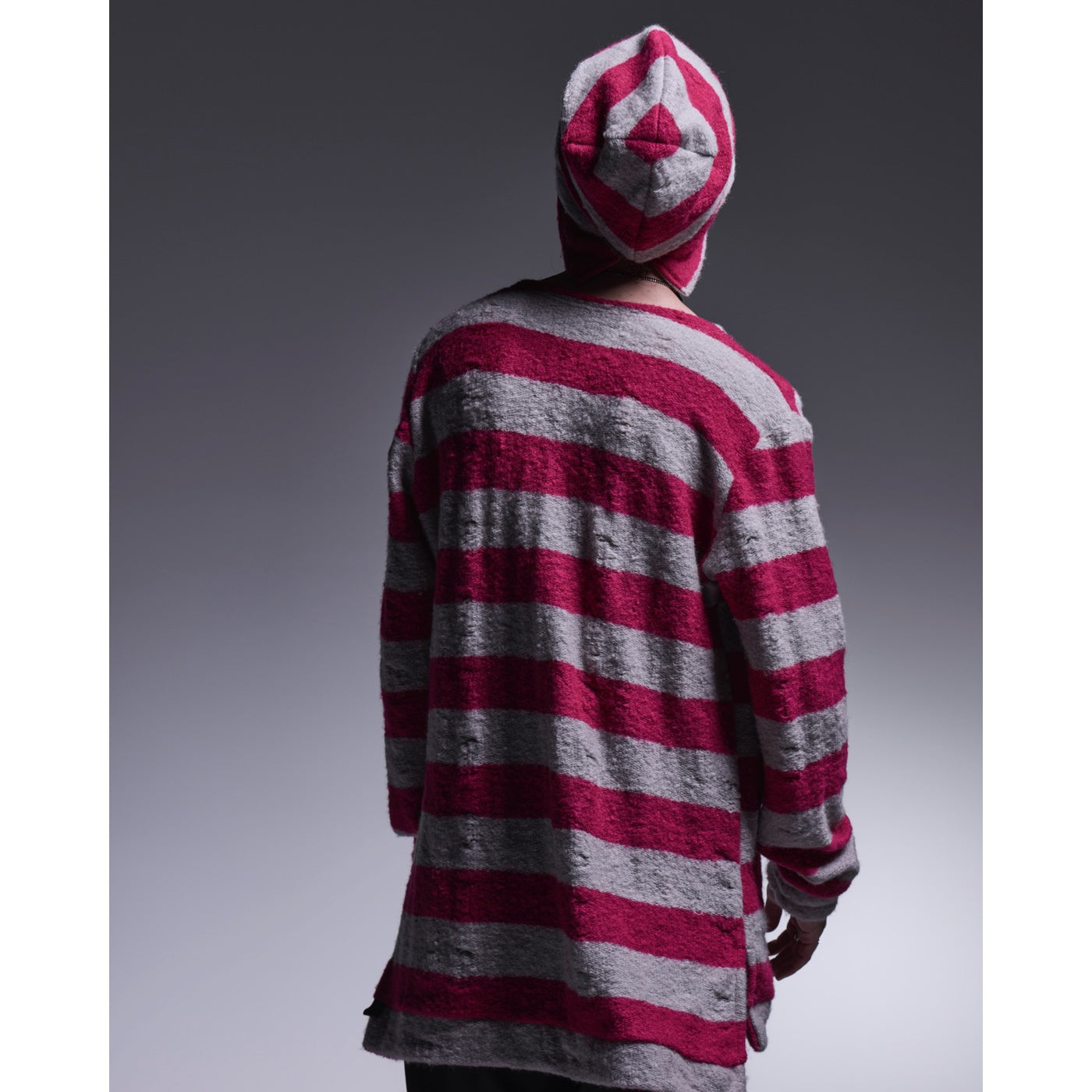 Border Cap / Pink&Grey
