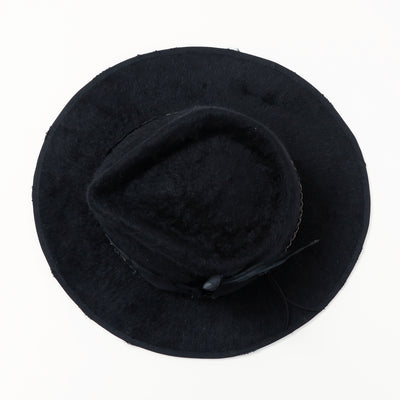 Midnight Crow Chain Hat / BLACK