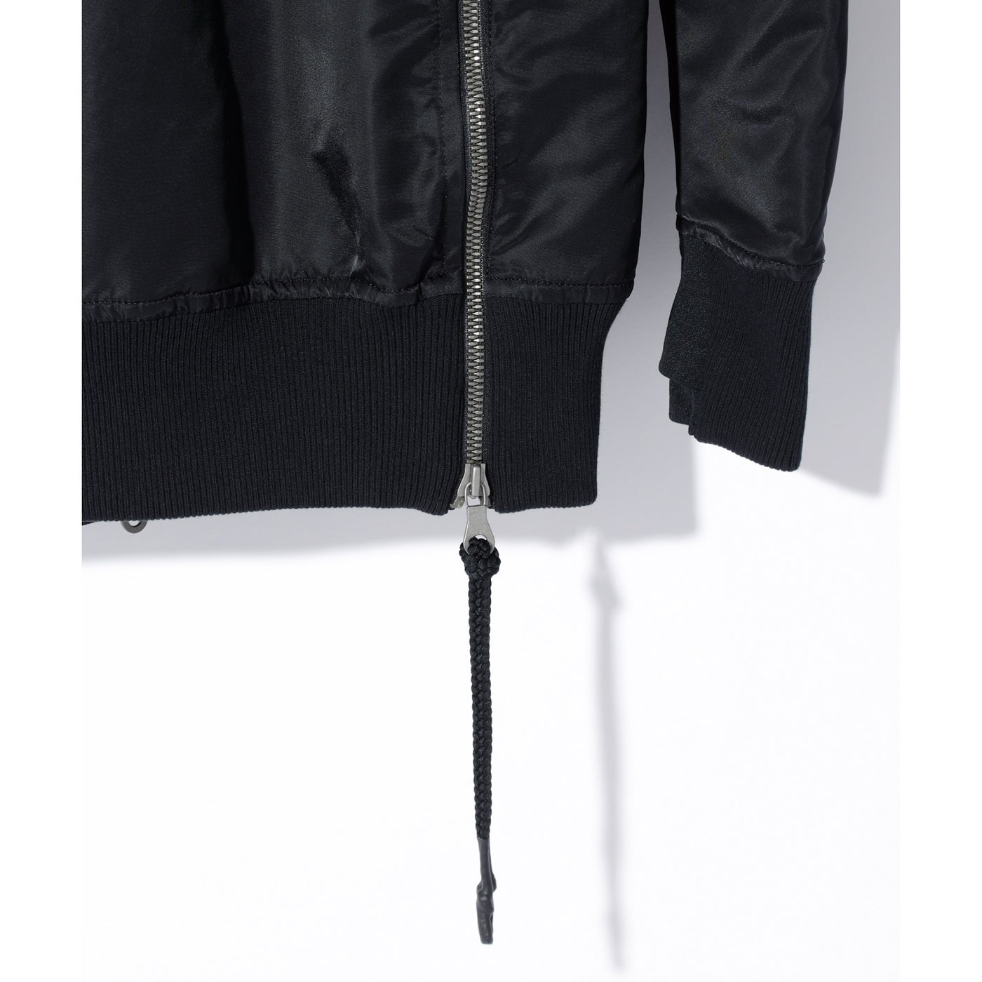 CROSS OVERSIZED MA-1 BLOUSON JK / BLACK
