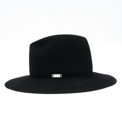 Silver Plate Rabbit Hat /BLACK