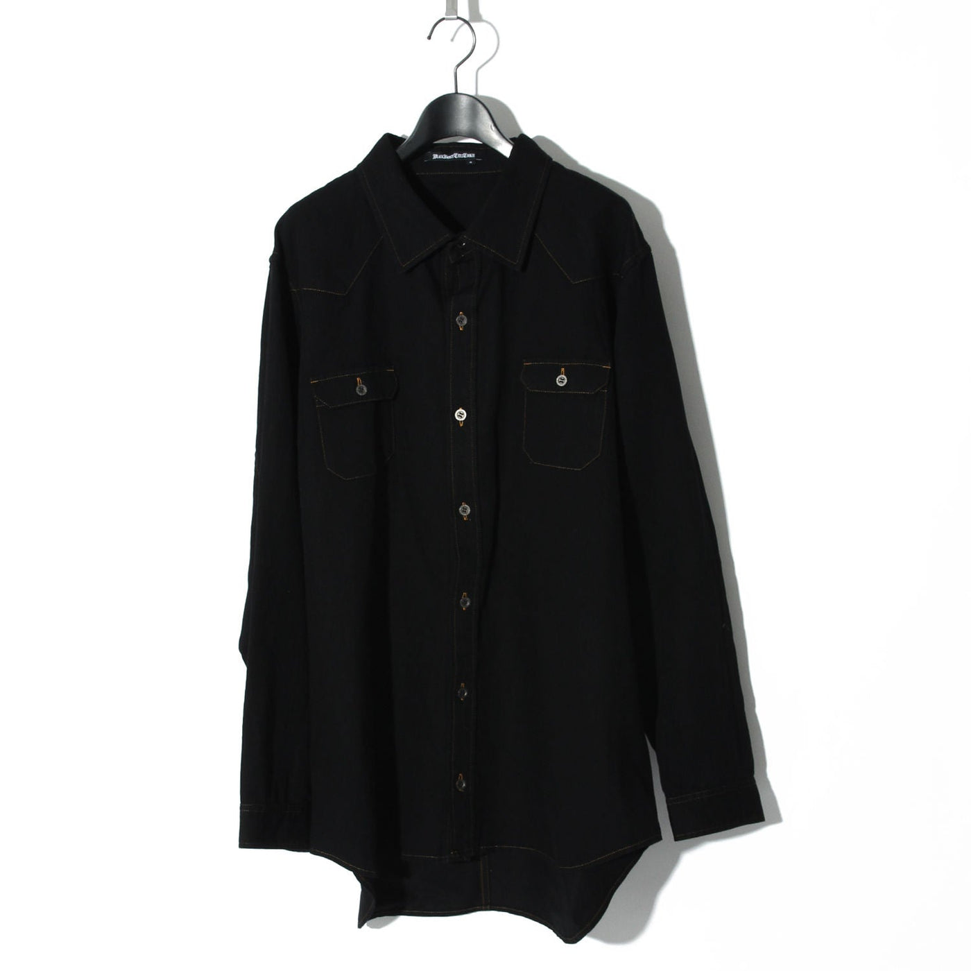 Dungaree Shirt / BLACK
