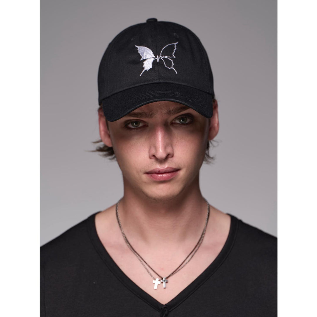 新品リュピュイLUPUY［KING］帽子・広ツバ・ブラック¥24.200 kiryuyrik(キリュウキリュウ)Twill LowCap / Black x