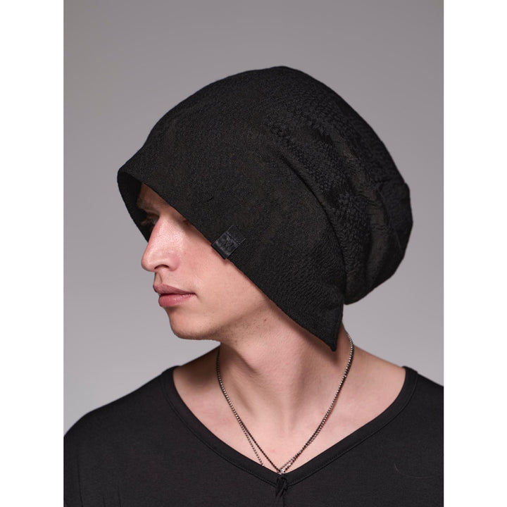 kiryuyrik キリュウキリュウ　レオパード　ニットキャップ kiryuyrik - kiryuyrik ✖︎ laid-back WAFFLE CAP | laid-back