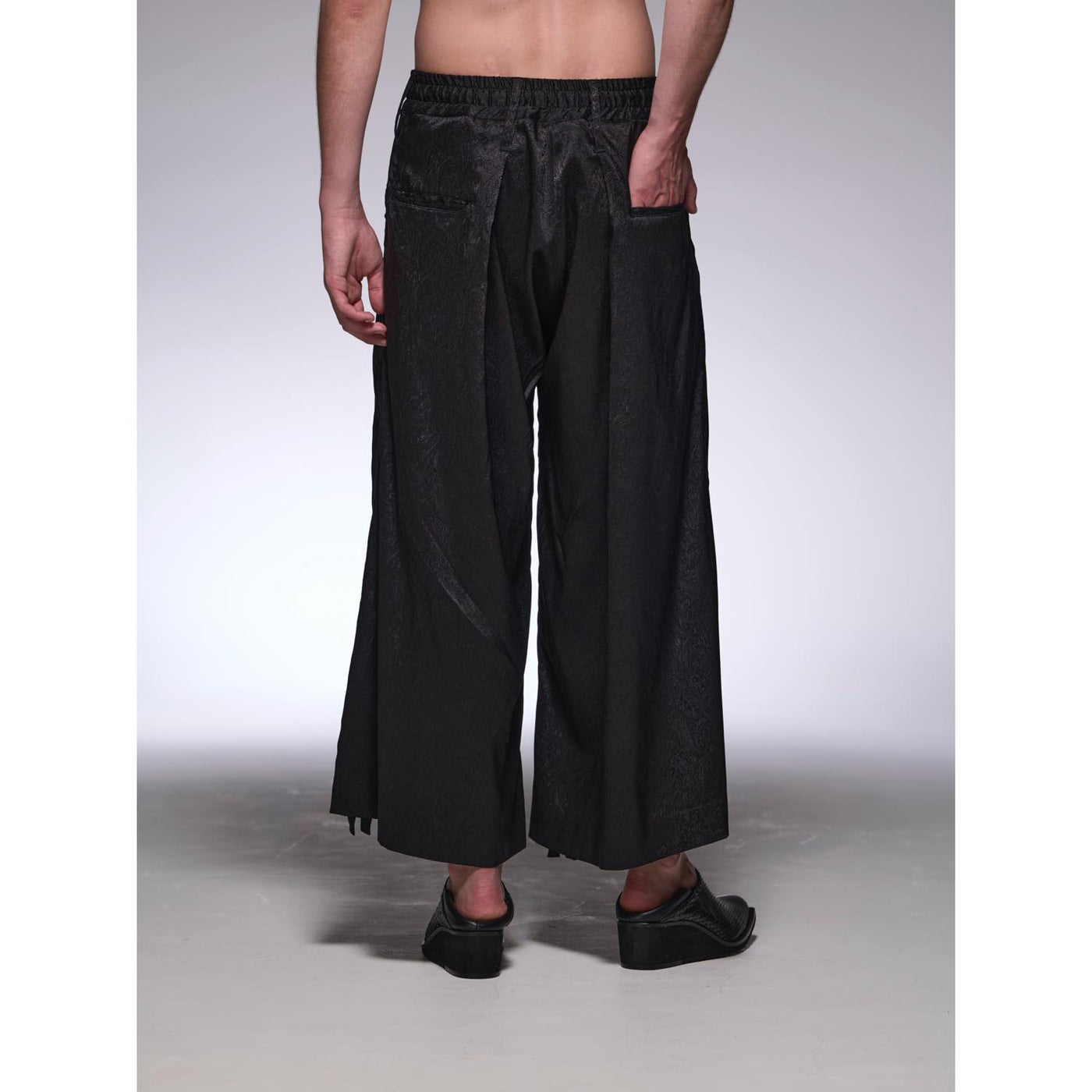 PaisleyJQD SharringWideTuckSlacks / Black