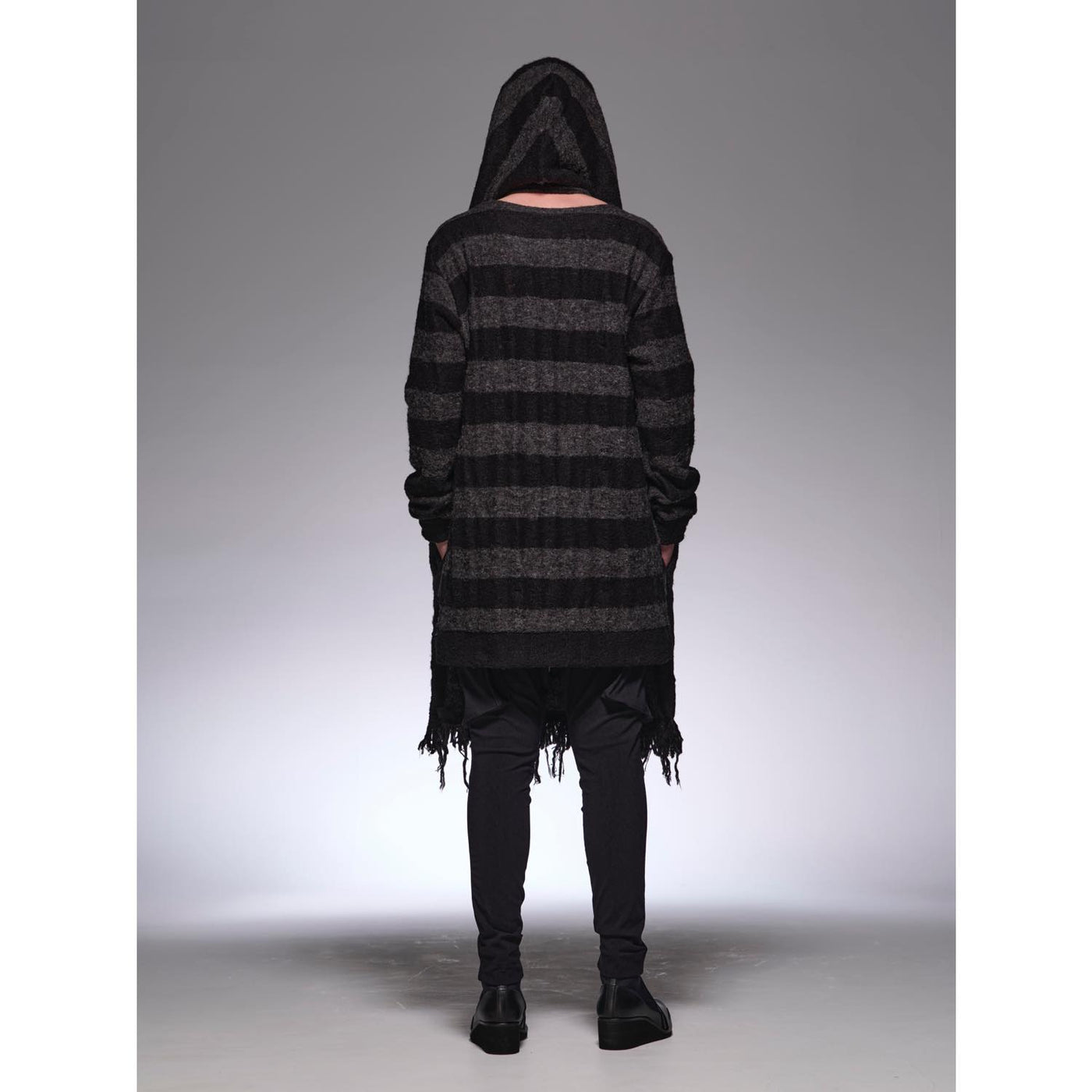 DamageBorder HoodMuffler / Black&Gray