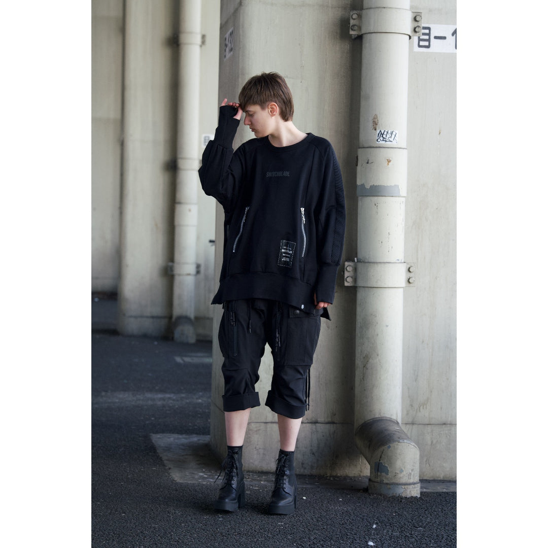 SWITCHBLADE(スイッチブレード) MILITARY CROPPED CARGO PT / BLACK