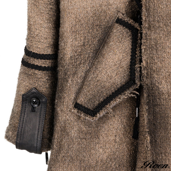 Roen DRAPE MODS COAT / BEIGE – ANRE-R SALON