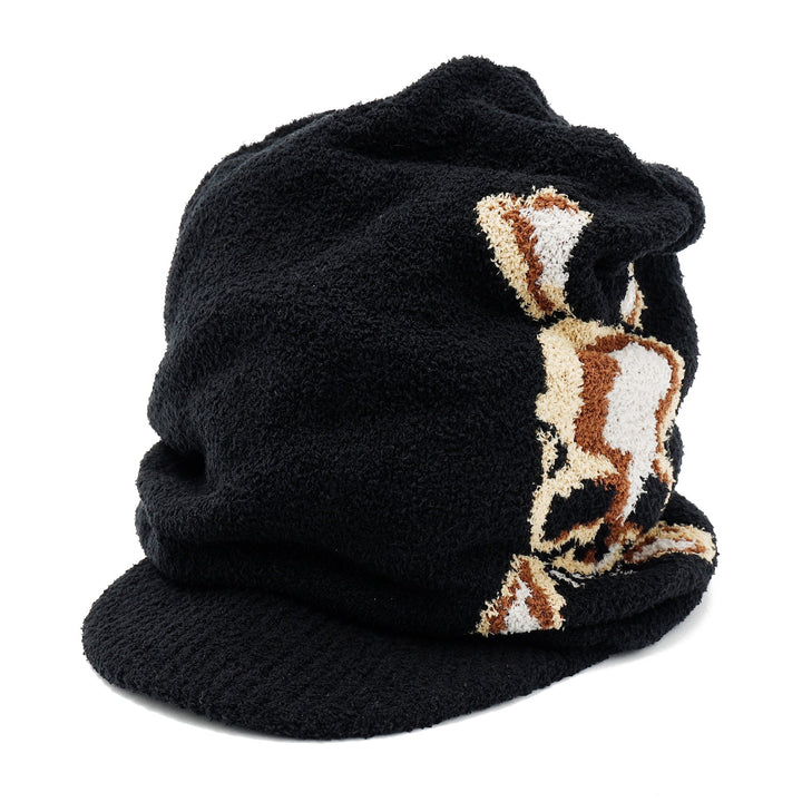 Roen(ロエン)SKULL KNIT CASQUETTE / BLACK – ANRE-R SALON
