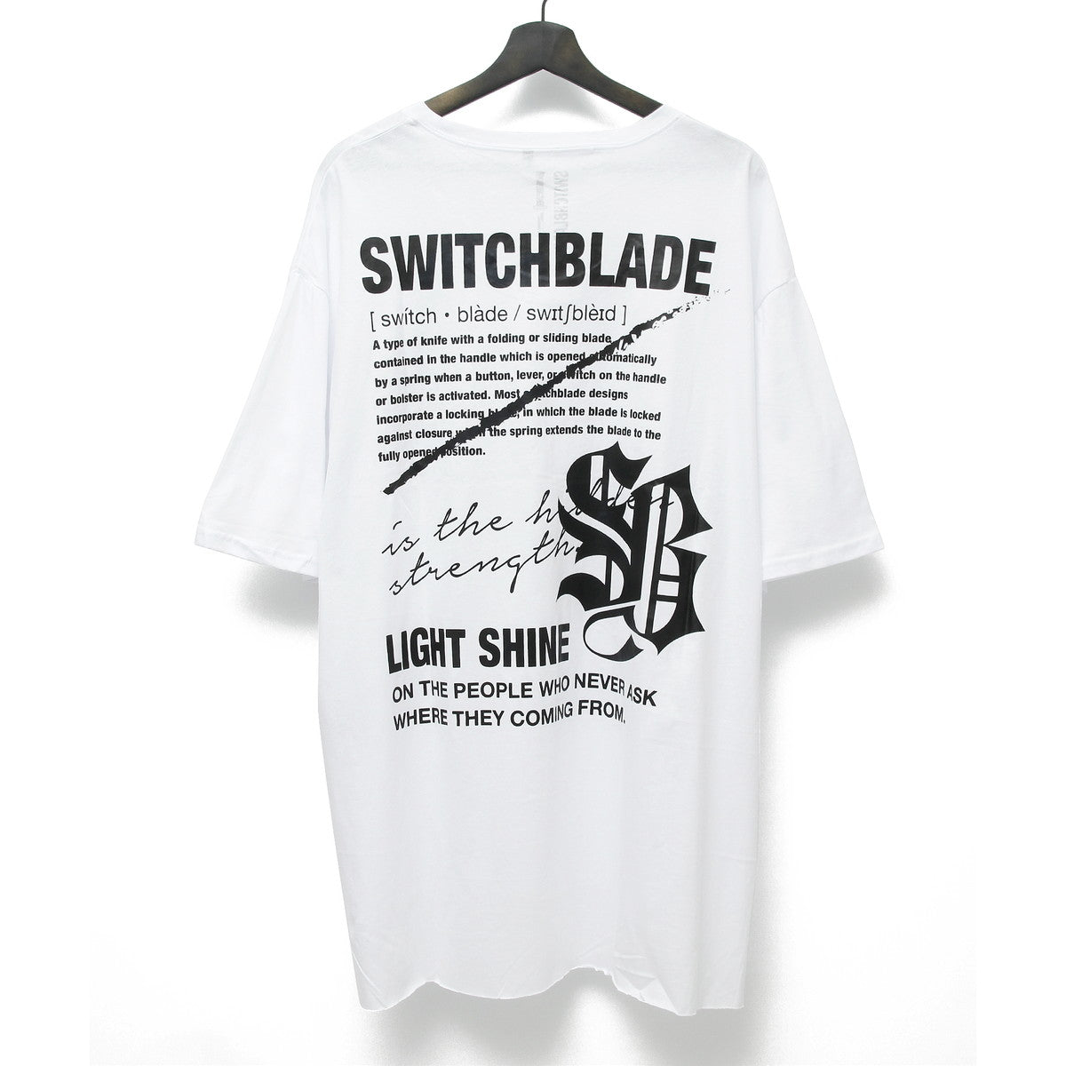 LIGHT SHINE TEE / WHITE