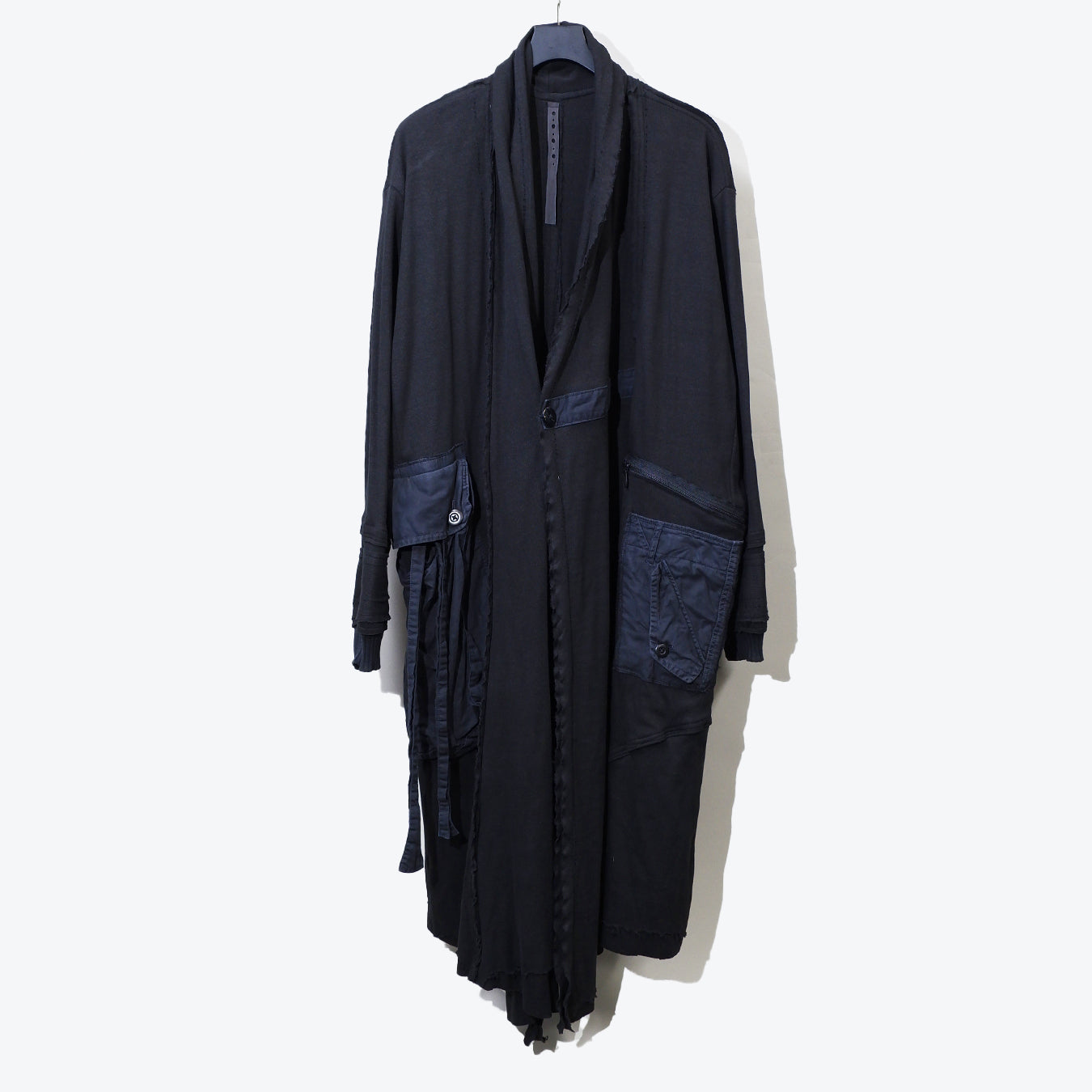Long Cardigan Coat / BLACK
