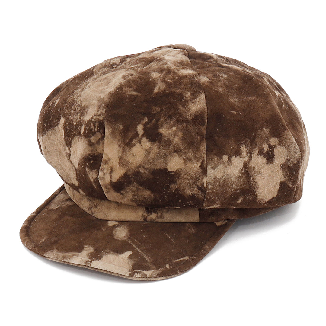 triangles hat/ブリーチレザーキャスケット triangles hat(トライアングルズハット)Bleach Sheepskin Leather