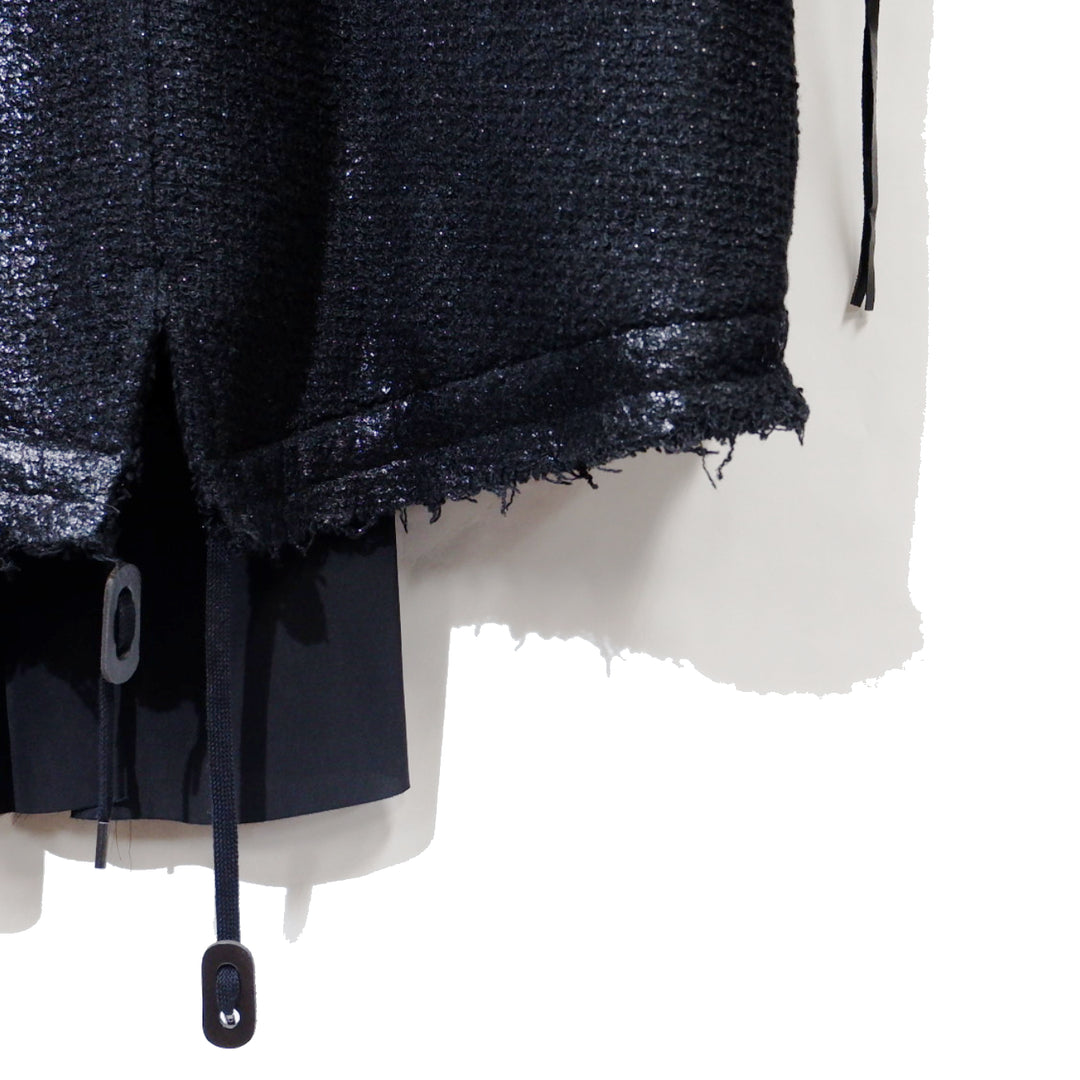 Roen COATING MODS COAT / BLACK – ANRE-R SALON