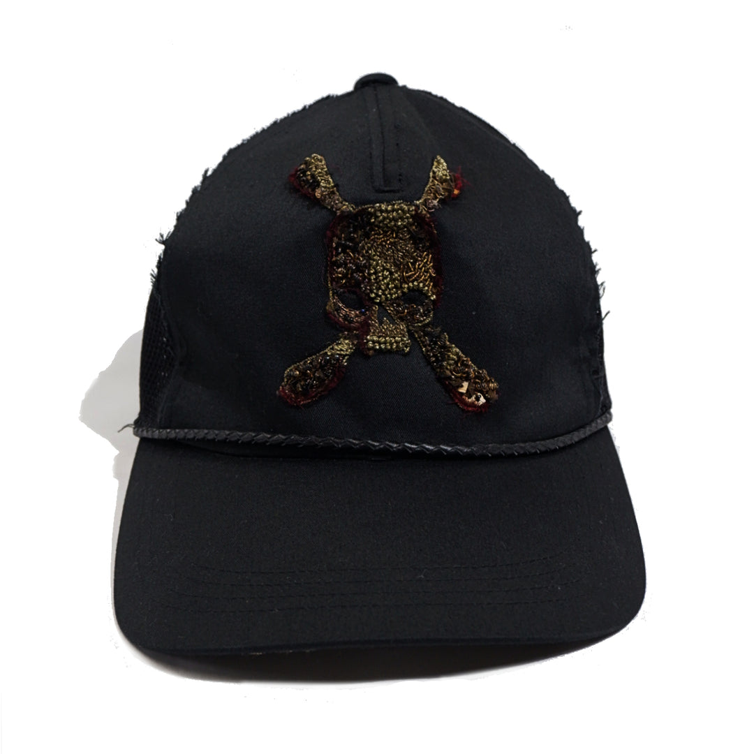 帽子 Roen skull patch mesh CAP Roen Roen（ロエン） スカル メッシュキャップ メンズ