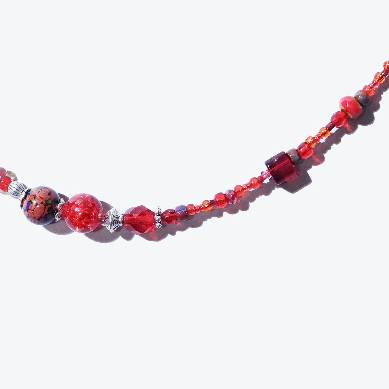 Salamander 〈Trinita〉/サラマンダー 〈トリニータ〉/Bracelet＆Necklace / RED