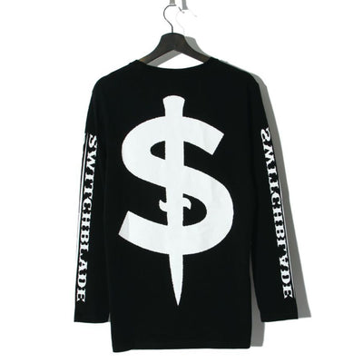 PATCHES L/S TEE / BLACK