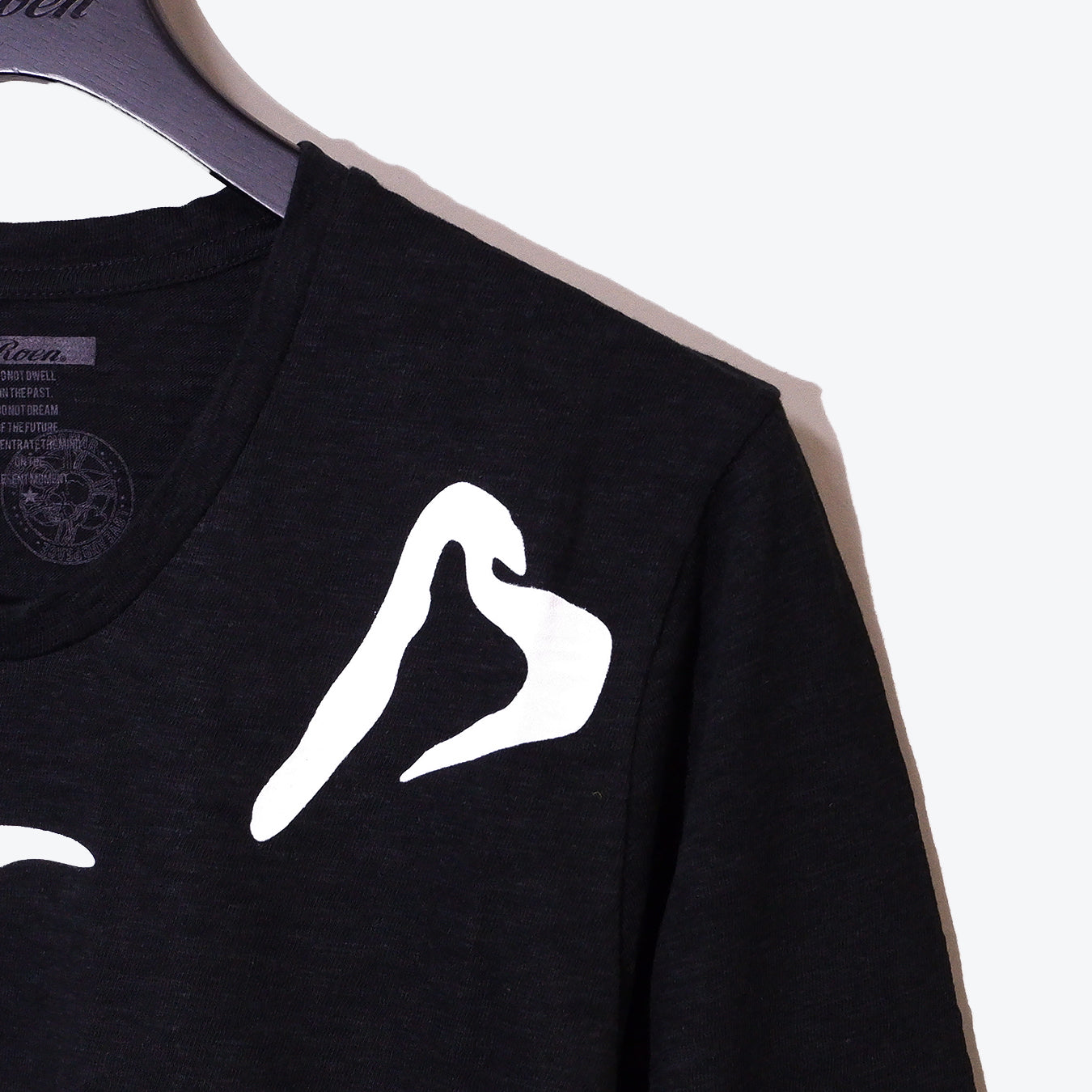 SKULL PRINT LONG SLEEVE / BLACK