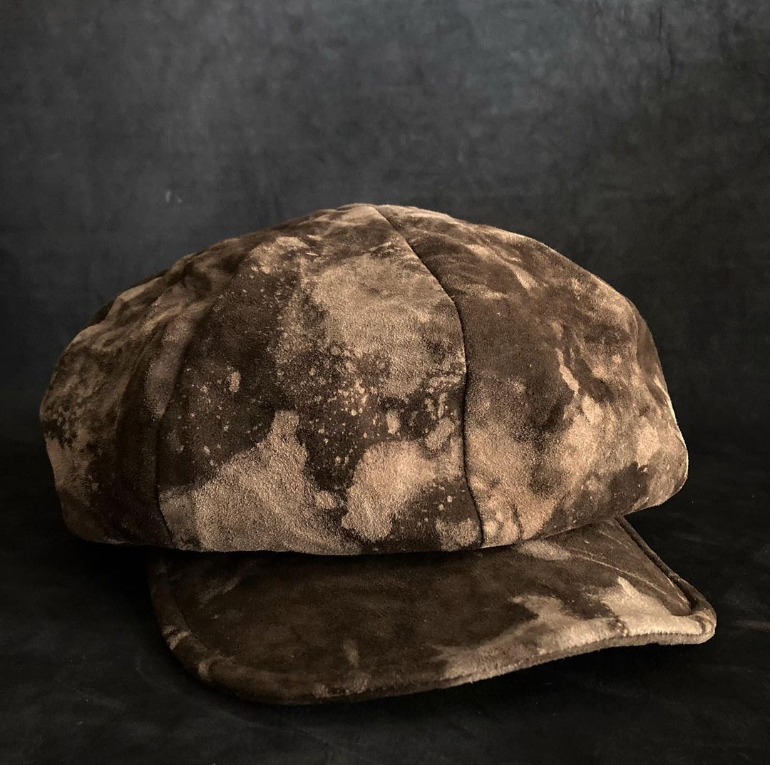 triangles hat(トライアングルズハット)Bleach Sheepskin Leather