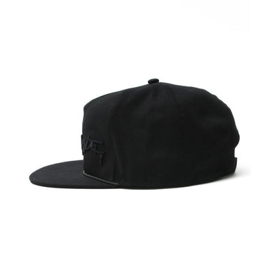 SB SPRAY LOGO CAP / BLACK×BLACK