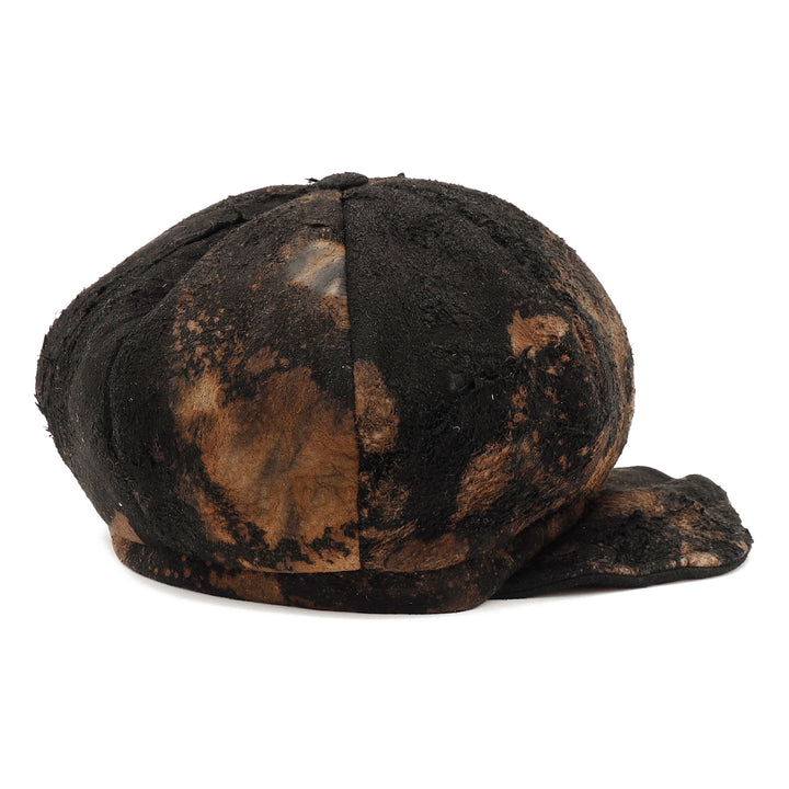 triangles hat/ブリーチレザーキャスケット triangles hat(トライアングルズハット)Bleach Goat Leather Casquette