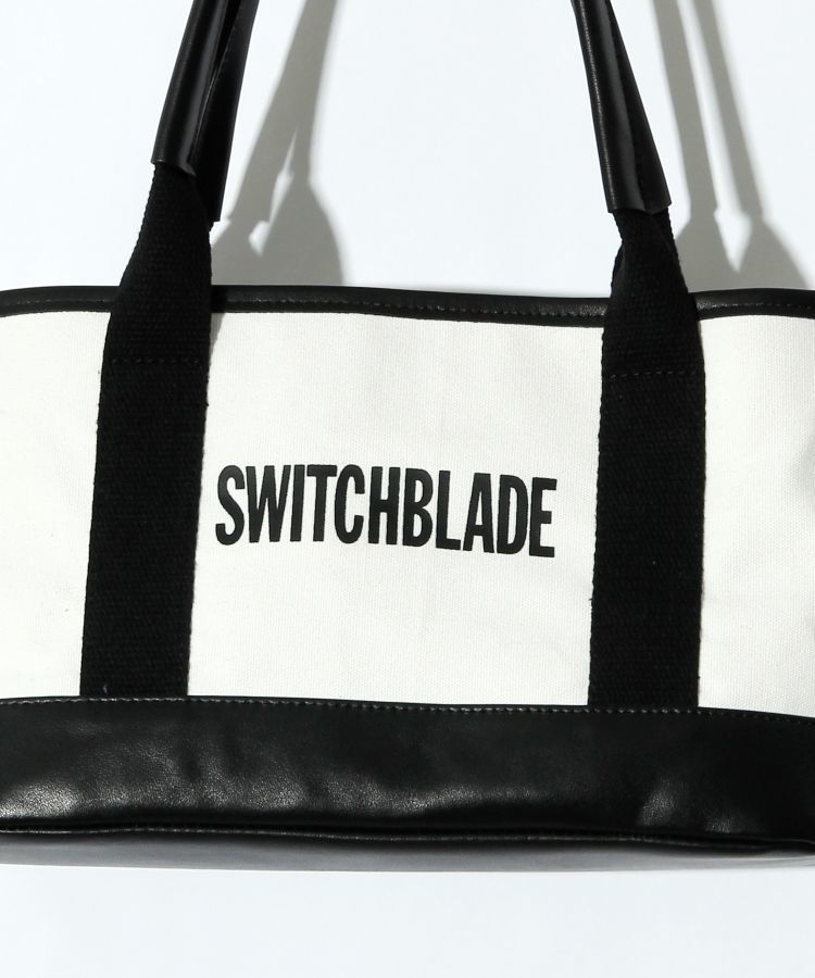 SWITCHBLADE(スイッチブレード)MINI TOTE BAG (with POUCH) / WHITE – ANRE-R SALON