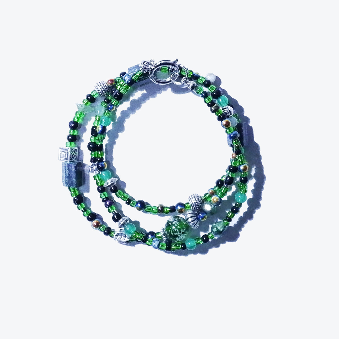 待宵 〈Trinita〉/マツヨイ 〈トリニータ〉/Bracelet＆Necklace / GREEN