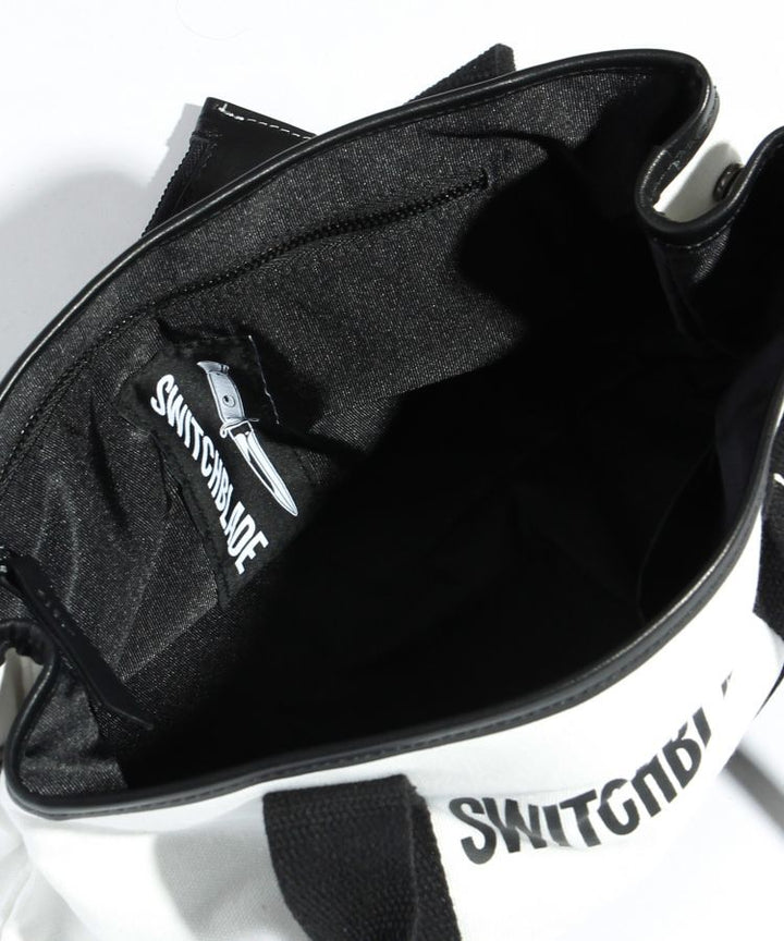 SWITCHBLADE(スイッチブレード)MINI TOTE BAG (with POUCH) / WHITE – ANRE-R SALON