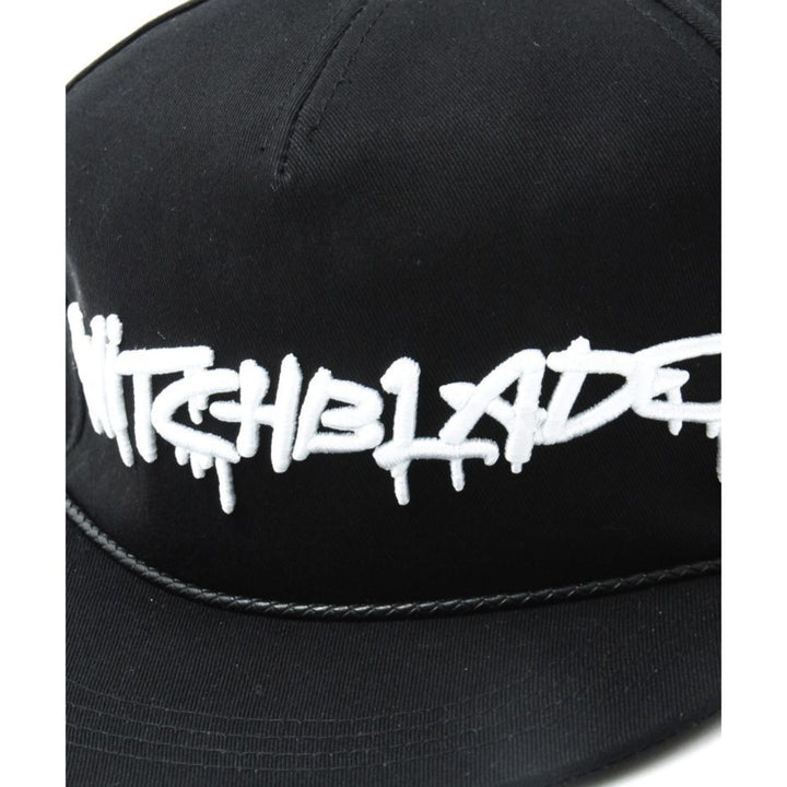SWITCHBLADE(スイッチブレード)SB SPRAY LOGO CAP / BLACK×WHITE