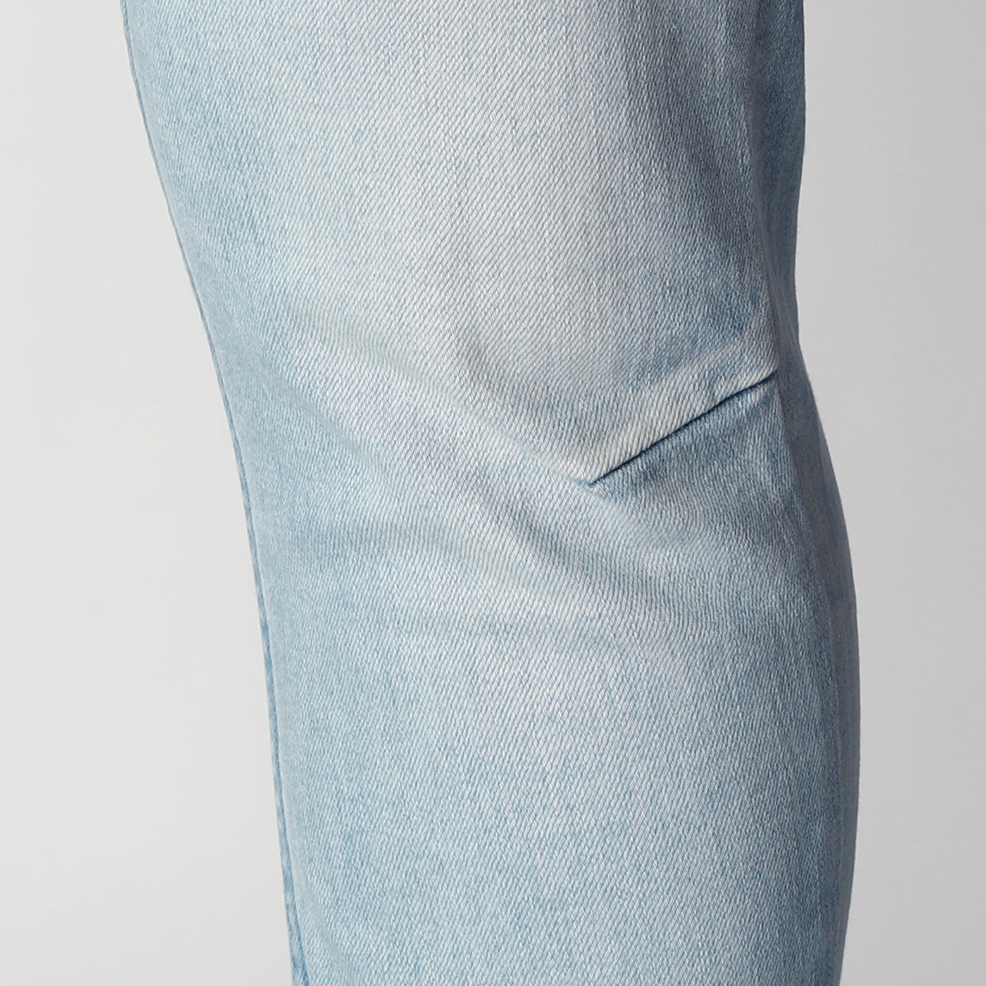 Hybrid Stretch USED Skinny Denim Pants / FADE