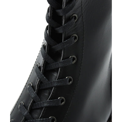 Narrow Logger Boots（Print） / BLACK
