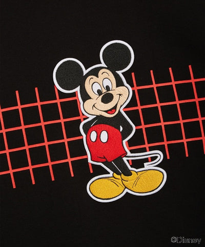 GUESS / Mickey & Friends CAPSULE COLLECTION / Crew-Neck Sweat / BLACK