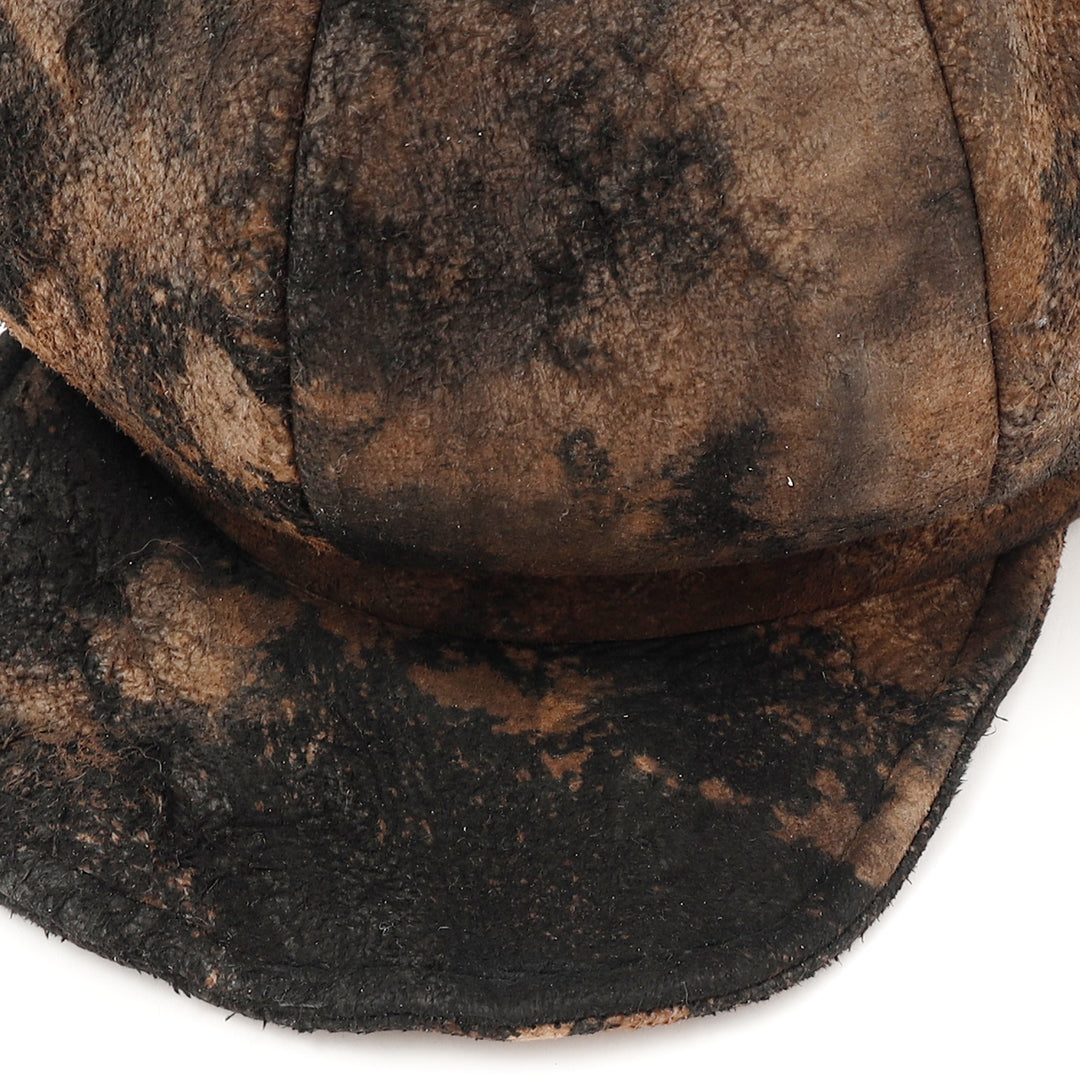 triangles hat(トライアングルズハット)Bleach Goat Leather Casquette