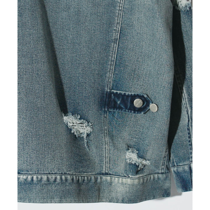 HYDE着 SWITCHBLADEグラフィックプリントDENIM JKTの通販 by