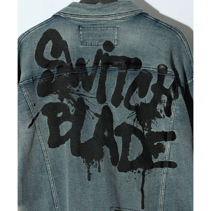 最終値引　SWITCH BLADE GRAPHIC PRINT DENIM SWITCHBLADE(スイッチブレード)GRAPHIC PRINT DENIM JK / INDIGO