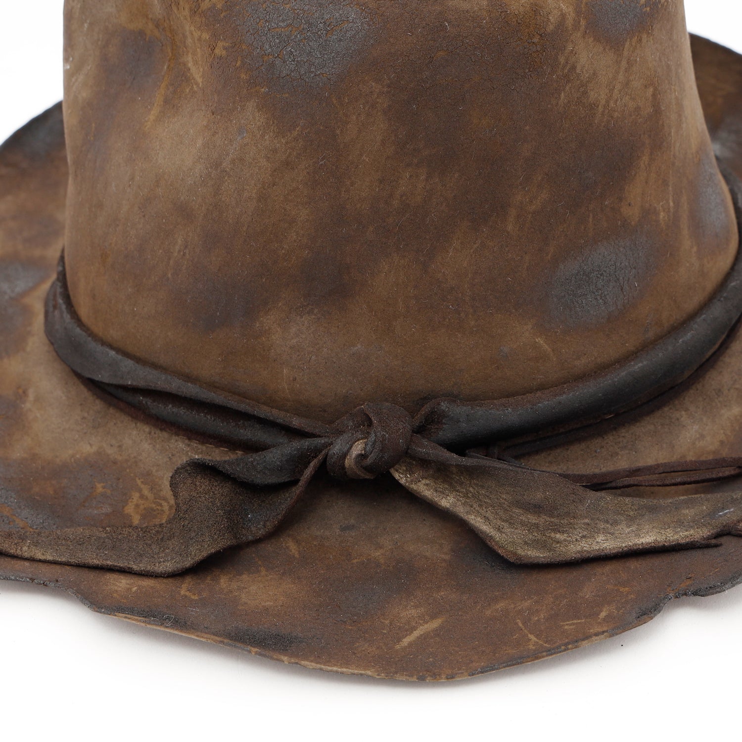 Small Triangle Hat triangles hat(トライアングルズハット)Brown Rabbit Burned Hat / BROWN – ANRE-R SALON