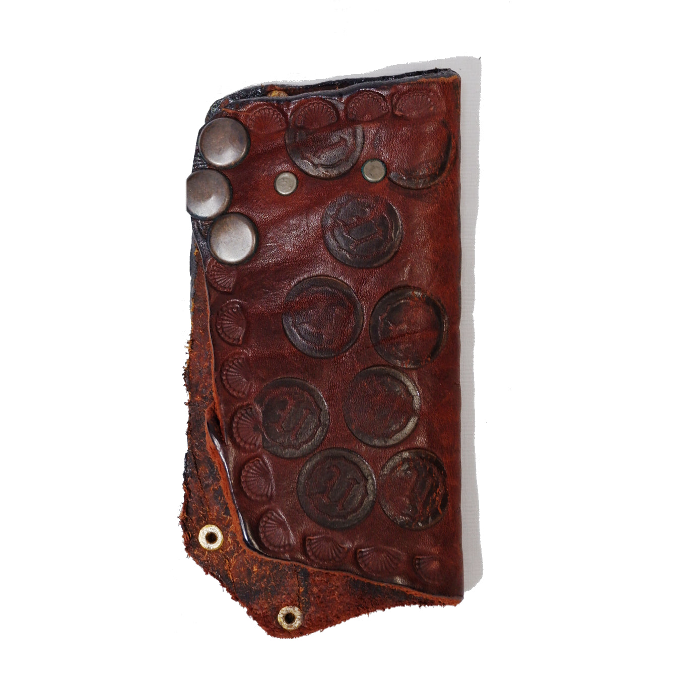 Leather Processing Key Case / BROWN