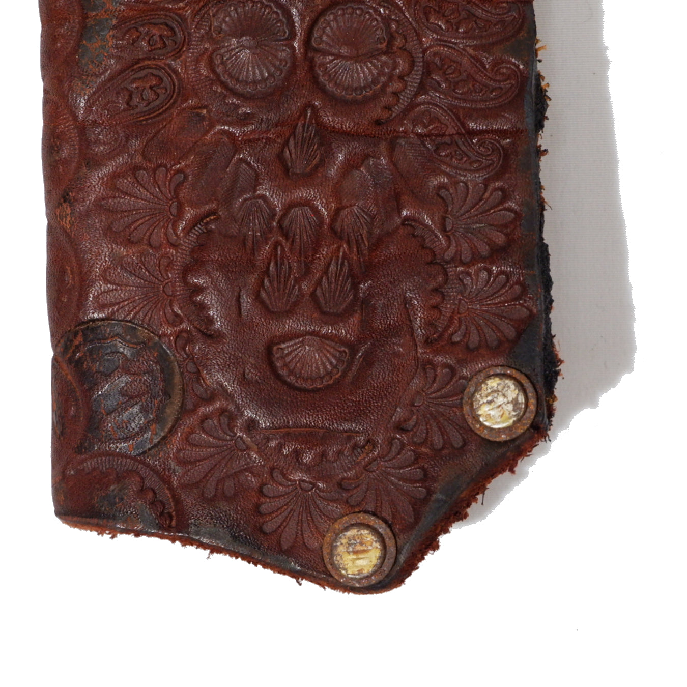 Leather Processing Key Case / BROWN