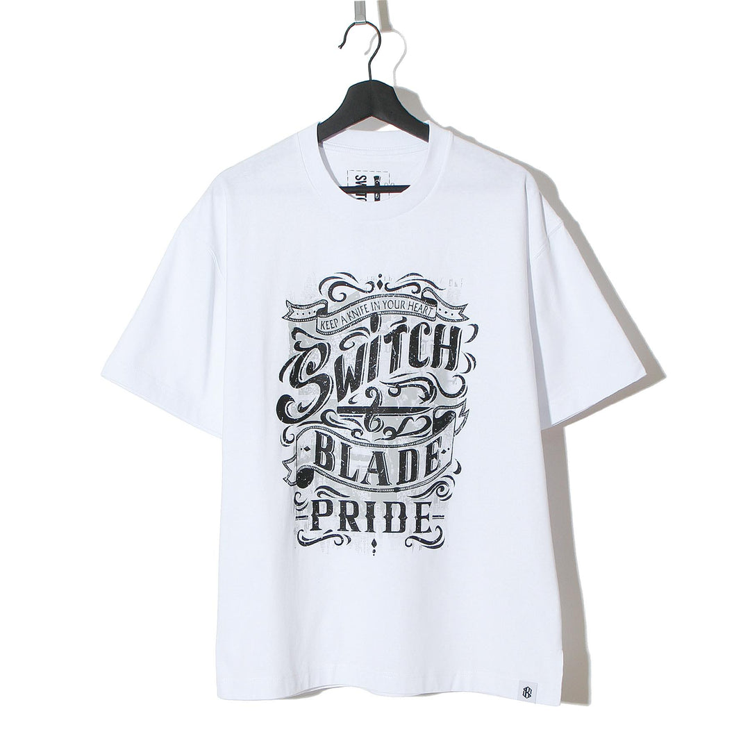 SWITCHBLADE(スイッチブレード)OLD SIGNS PRIDE TEE / WHITE – ANRE-R