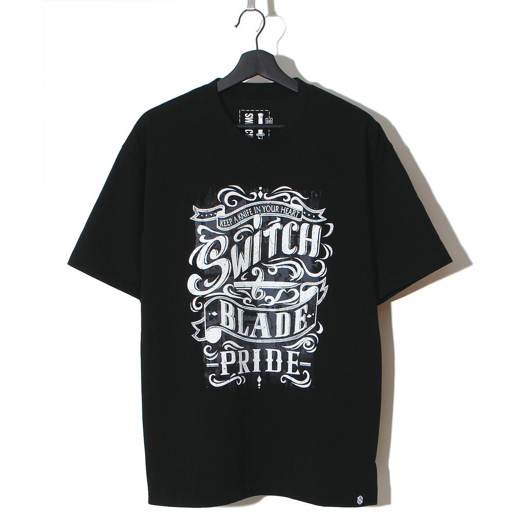 SWITCHBLADE(スイッチブレード)OLD SIGNS PRIDE TEE / BLACK