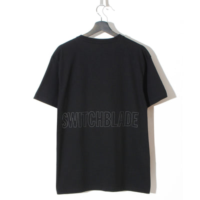 OUTLINE CHARACTERS TEE / BLACK