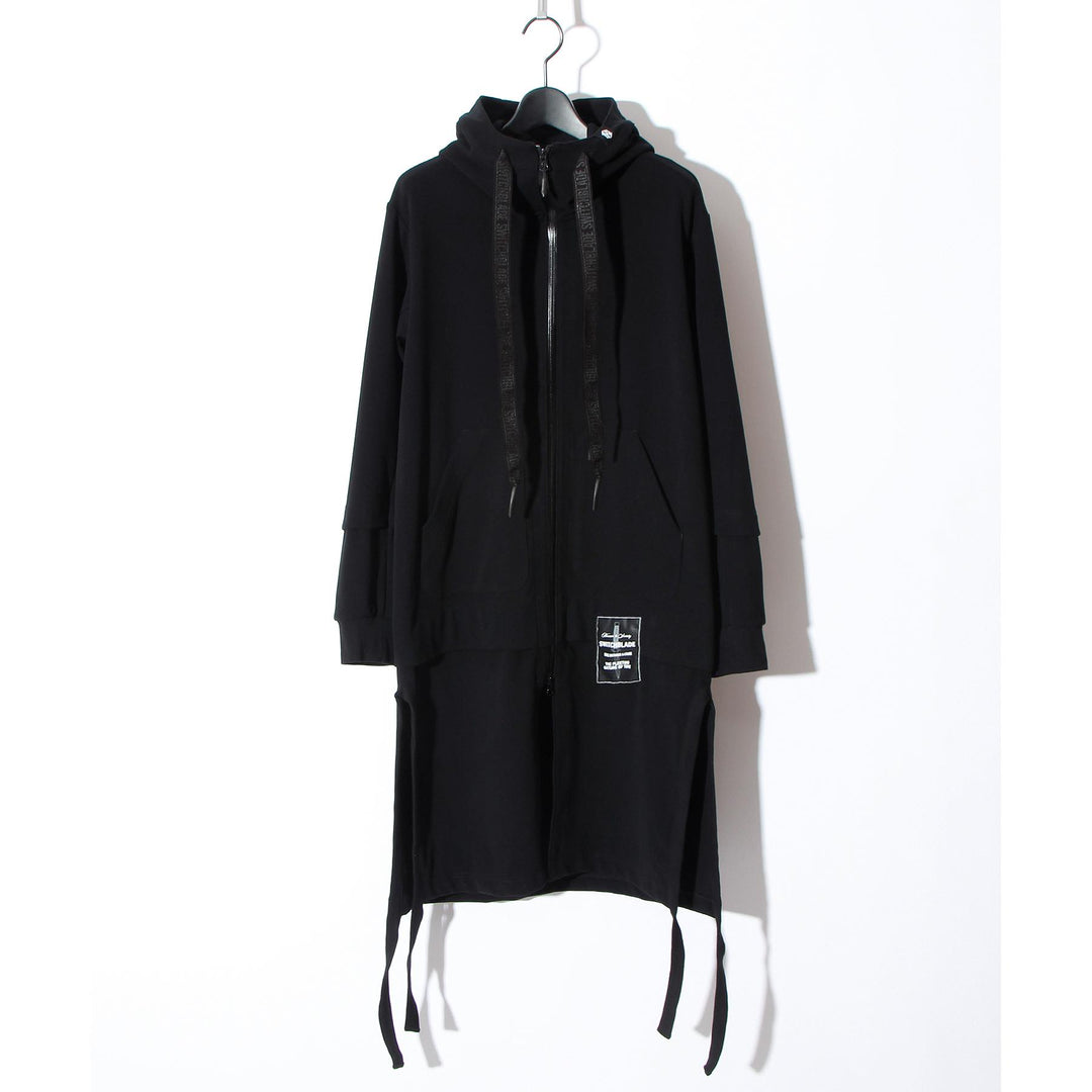 SWITCHBLADE(スイッチブレード)FAKE LAYERED LONG PARKA / BLACK