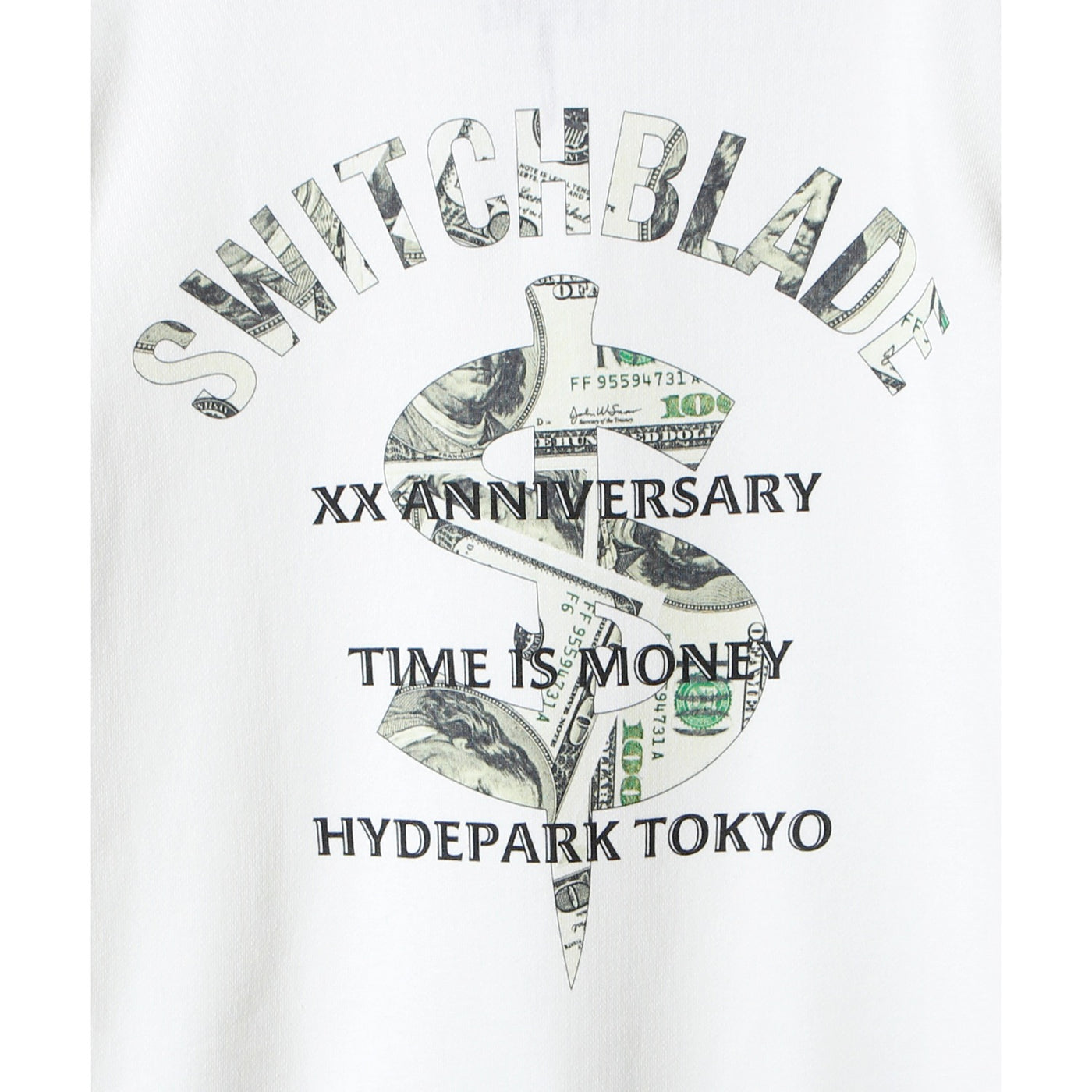 HYDE x SWITCHBLADE XX ANNIVERSARY HYDEPARK TOKYO PARKA / WHITE