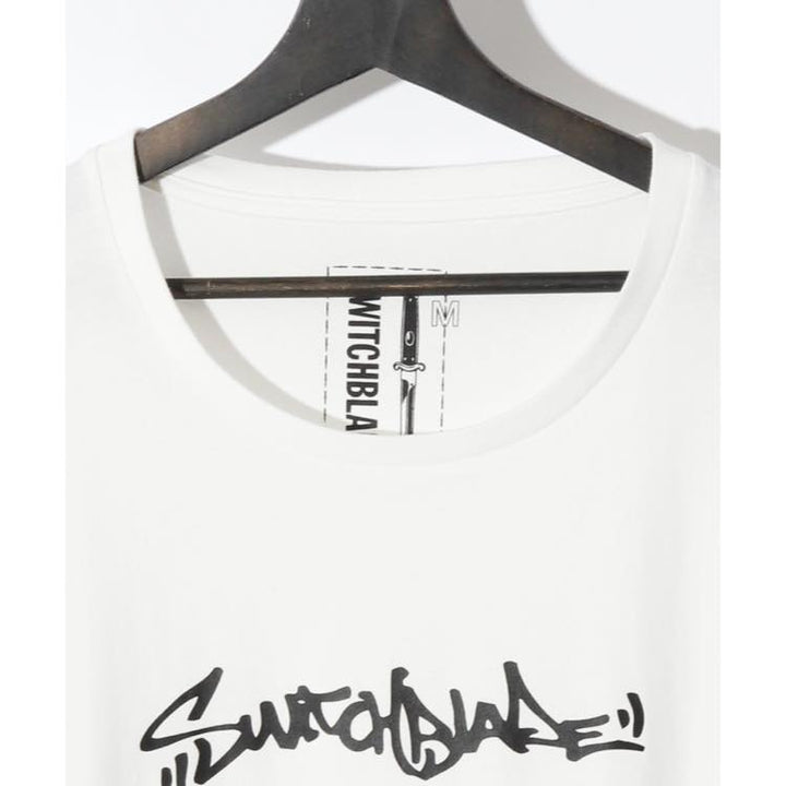 SWITCHBLADE(スイッチブレード)SB TAGGING LOGO TEE / WHITE – ANRE-R