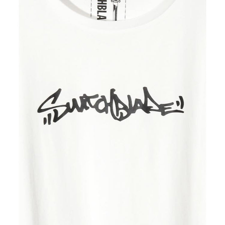 SWITCHBLADE(スイッチブレード)SB TAGGING LOGO TEE / WHITE – ANRE-R