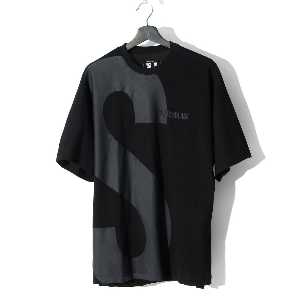 SWITCHBLADE(スイッチブレード)OVERHANG-S DOLMAN SLEEVE TEE / BLACK